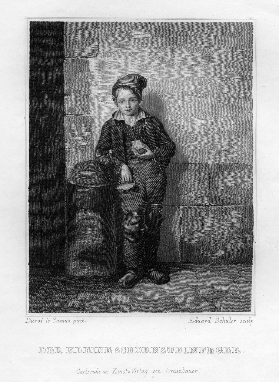 "Pieni nuokaisija", c1833. tekijältä Edouard Schuler