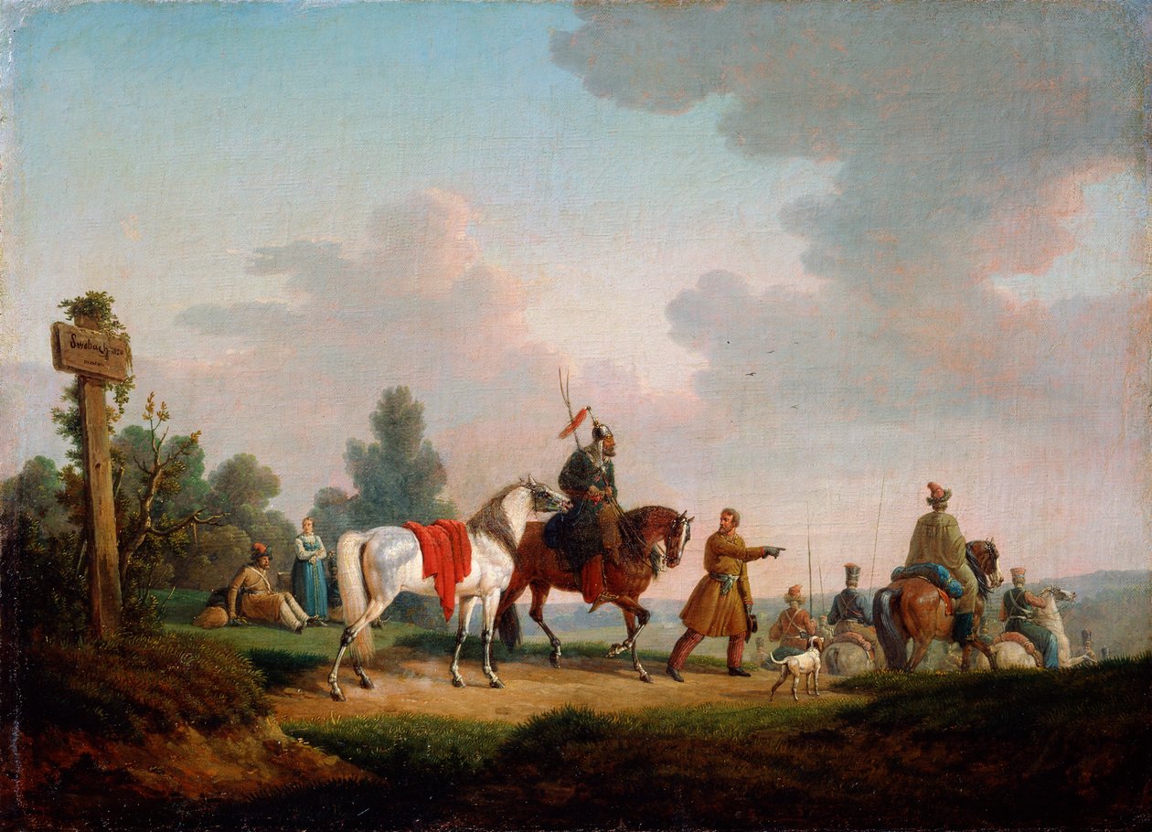"Partisaanit vuonna 1812", 1820. tekijältä Edouard Swebach