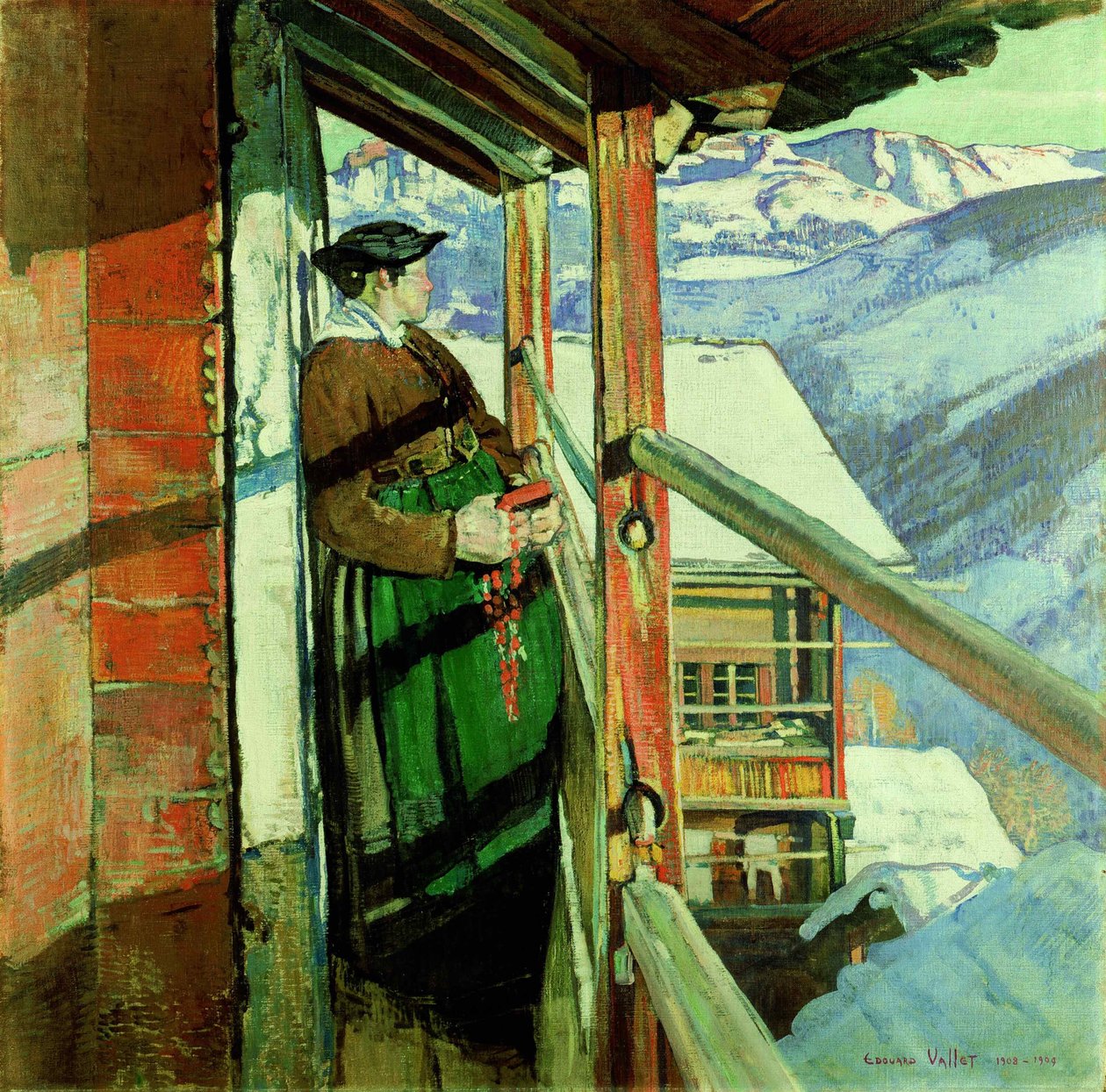 Sunnuntai aamu, 1908-1909. tekijältä Edouard Vallet