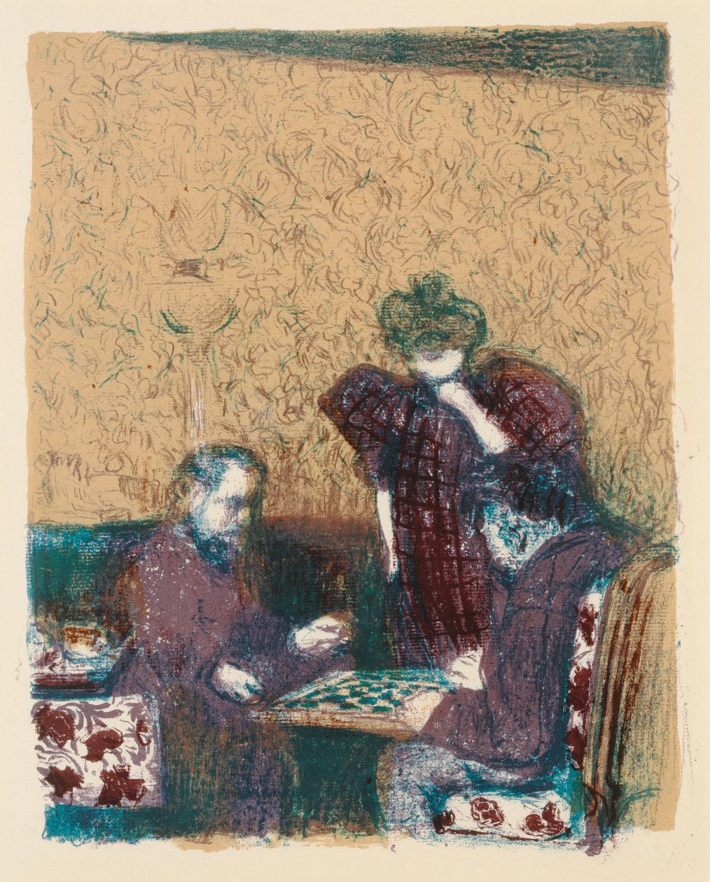 Peli Drafts tekijältä Edouard Vuillard