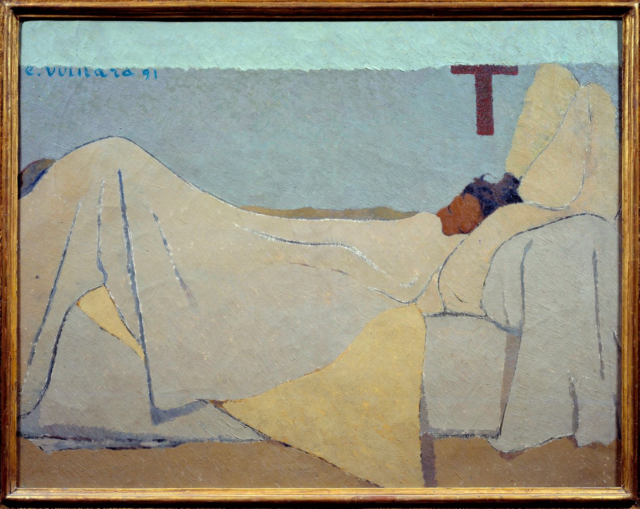 Sängyssä tekijältä Edouard Vuillard
