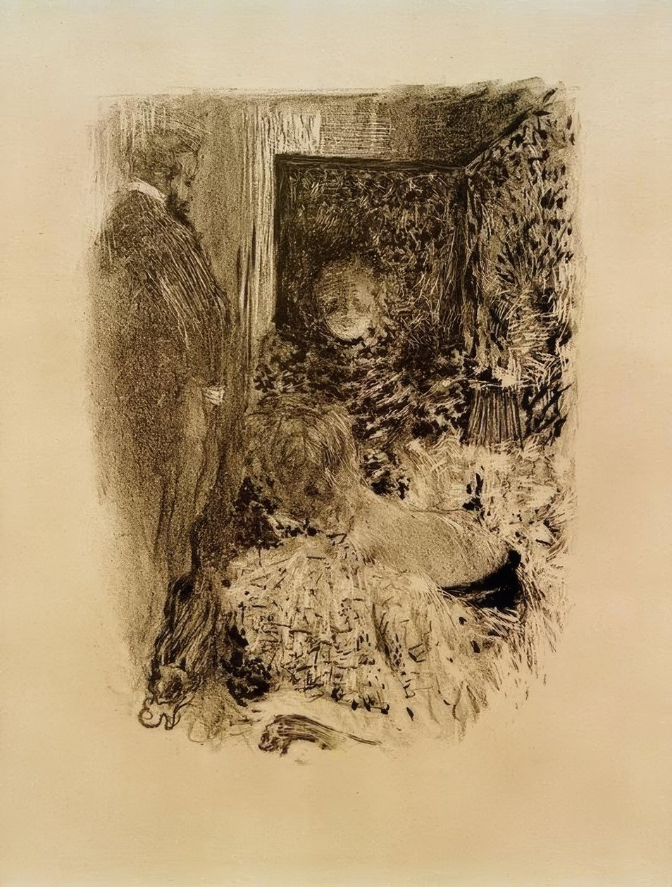 Intimité tekijältä Edouard Vuillard