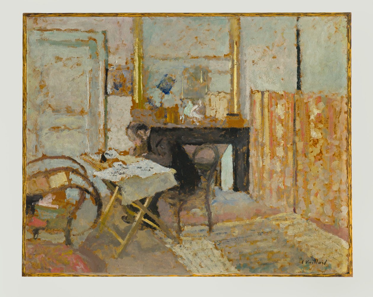 Ker-Xavier Rousselin lukeminen tekijältä Edouard Vuillard