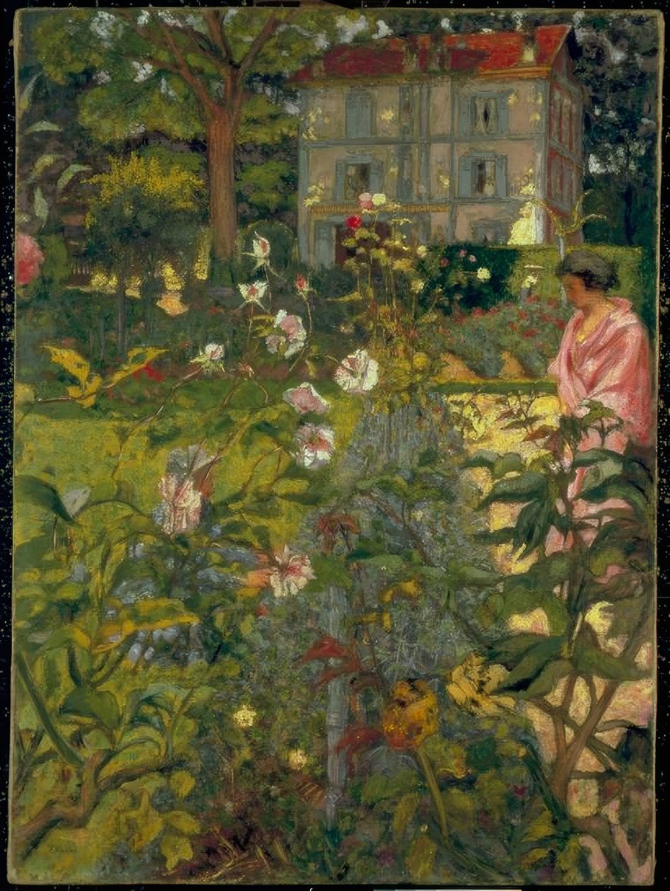 Vaucressonin puutarha tekijältä Edouard Vuillard