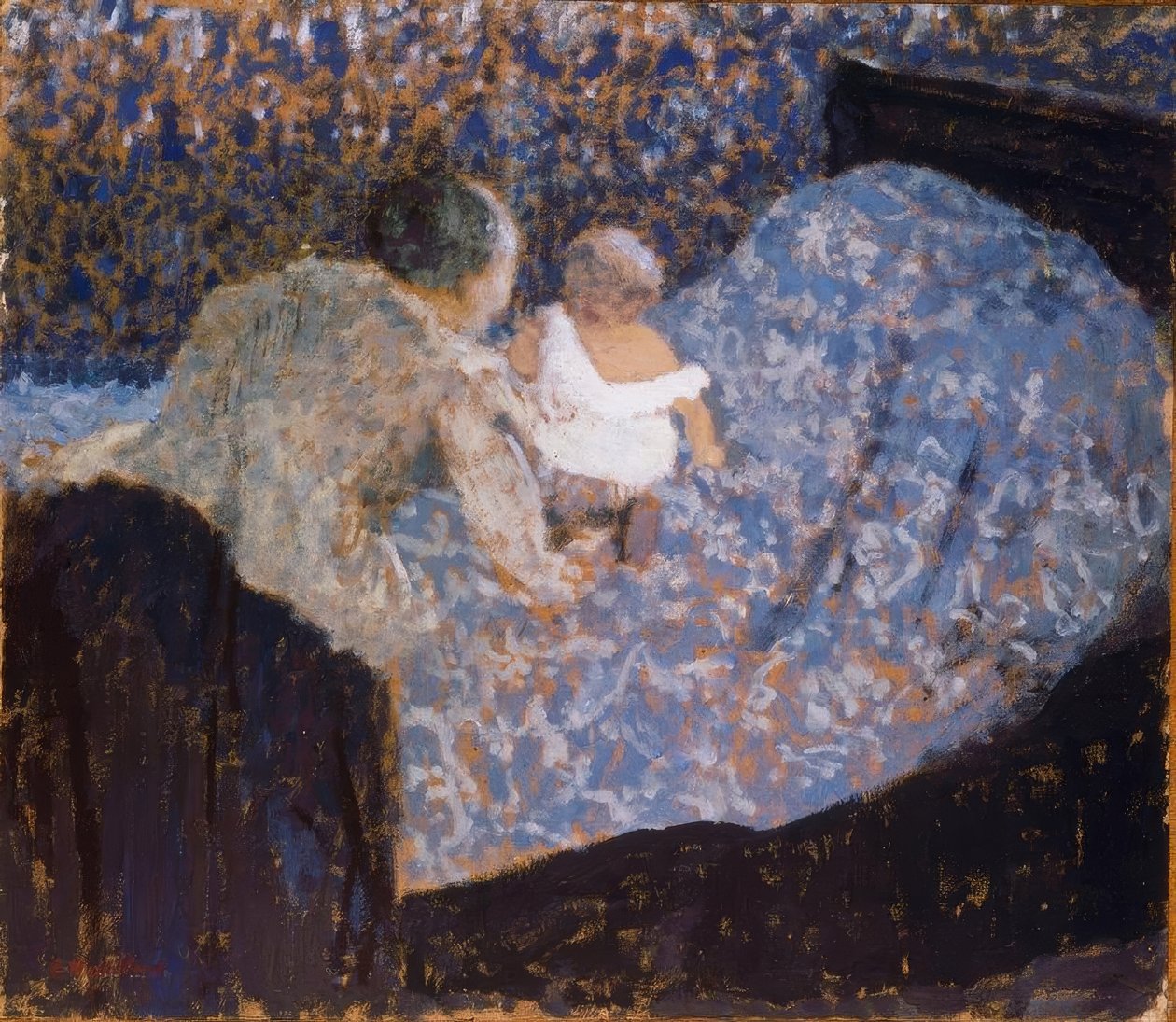 Mutter und Kind tekijältä Edouard Vuillard