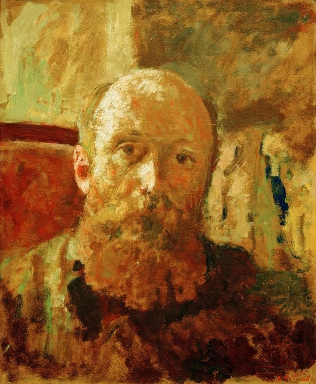 Selbstporträt tekijältä Edouard Vuillard
