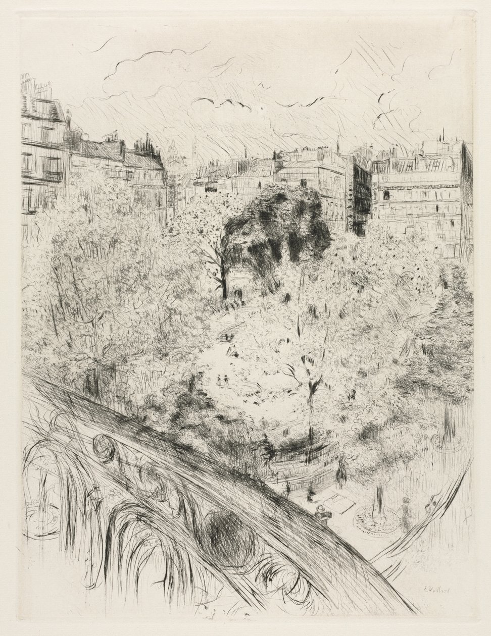 Ventimiglian aukio tekijältä Edouard Vuillard