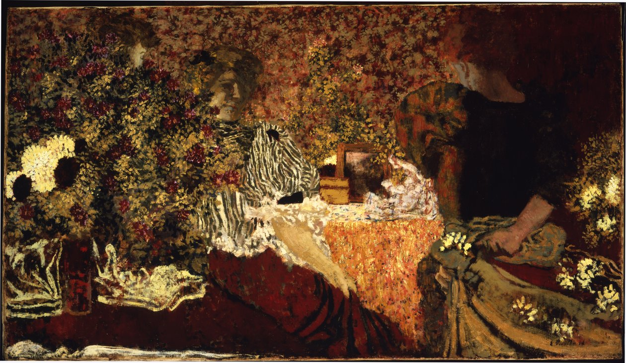 Pukeutumispöytä tekijältä Edouard Vuillard