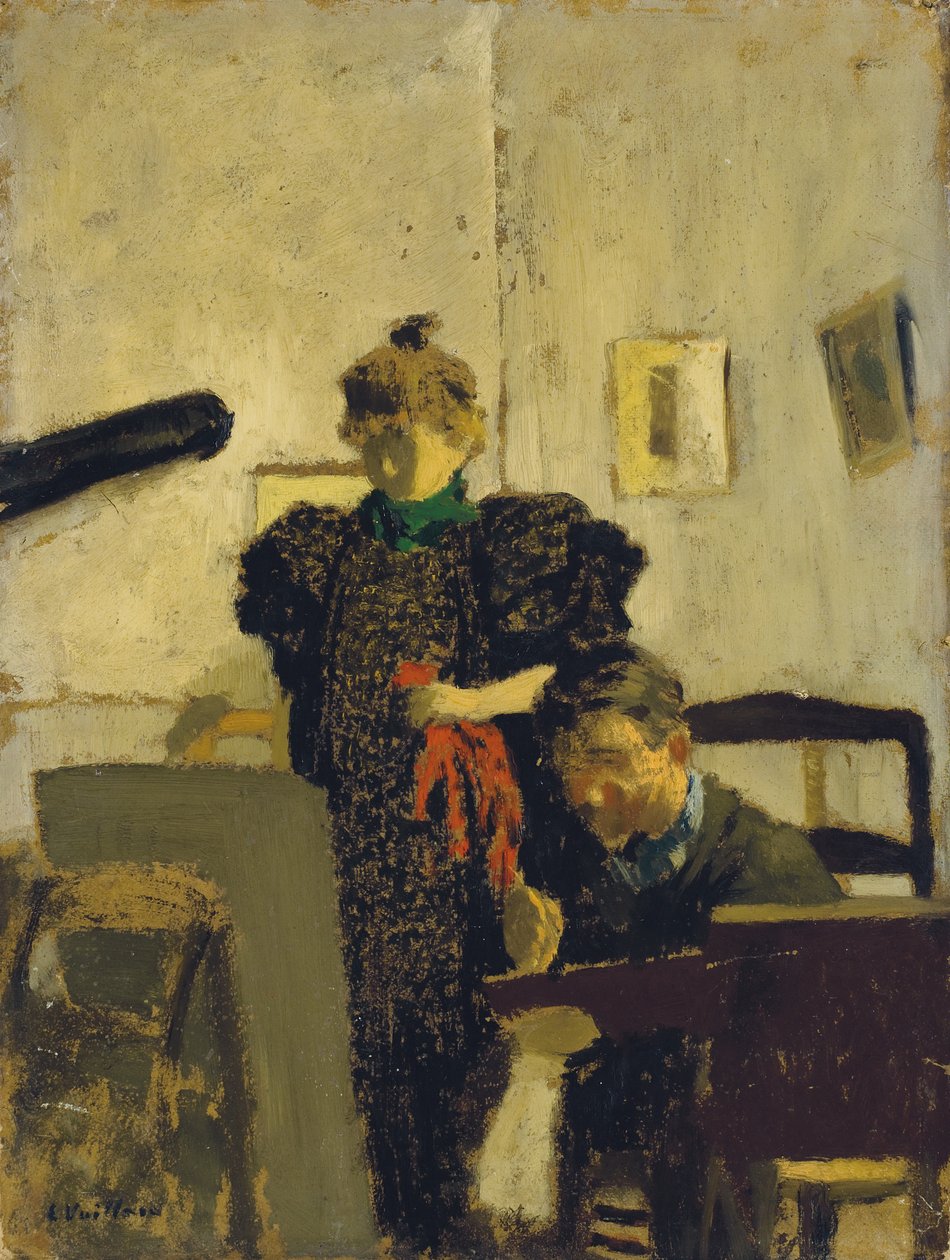 Vallotton at Natansons", 1897 tekijältä Edouard Vuillard