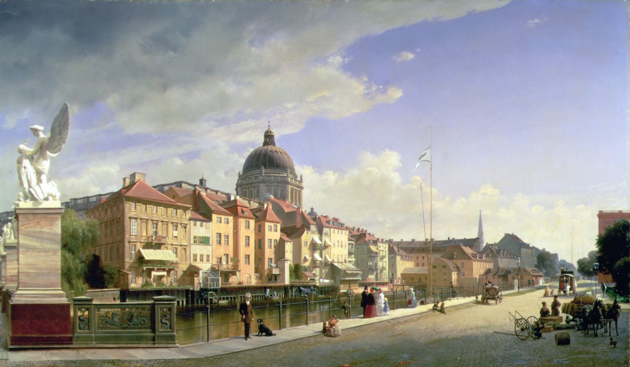 Castle vapaus Schlossbruecke, Berliini tekijältä Eduard Gärtner