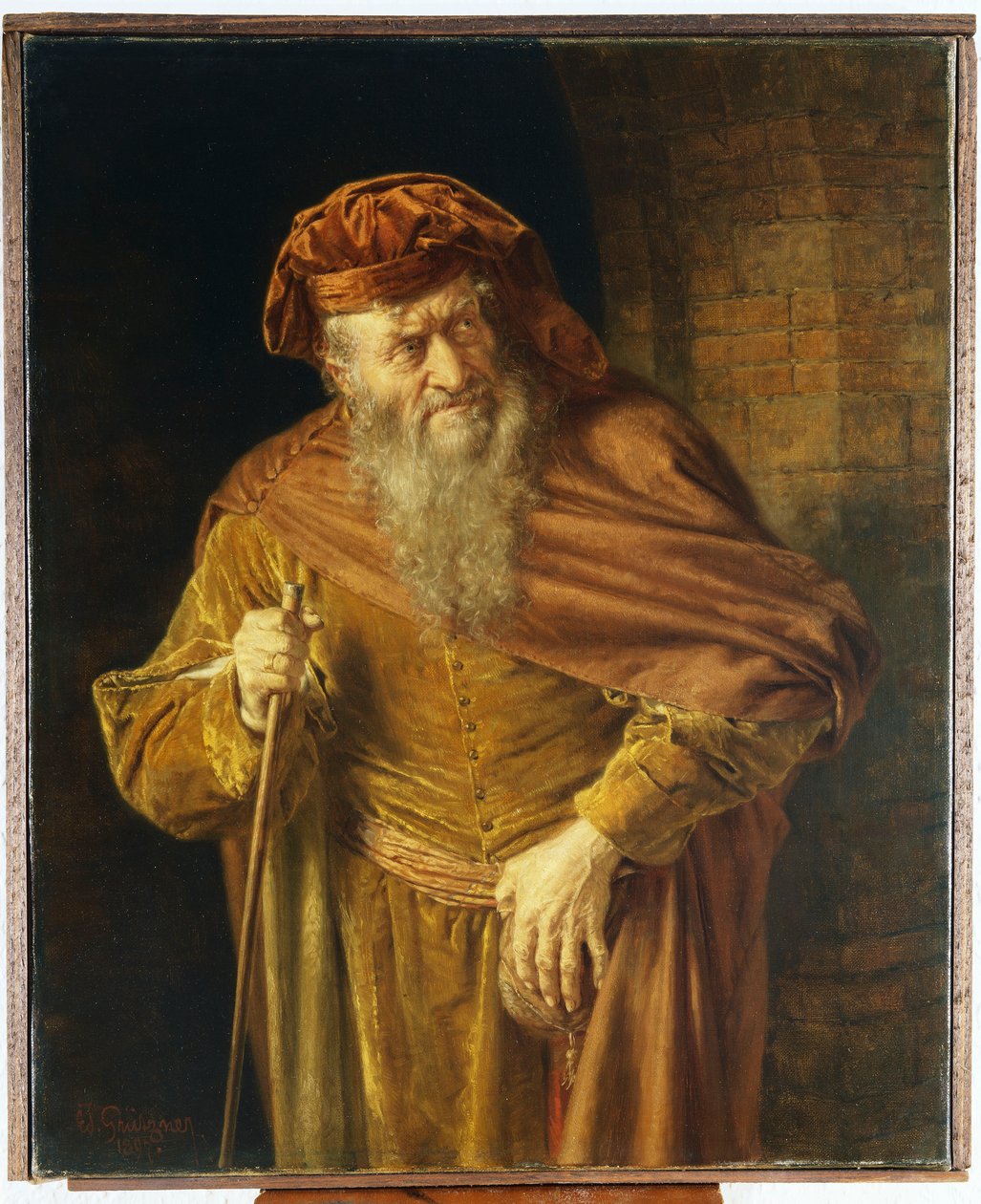 Shylock, 1897 tekijältä Eduard von Grutzner