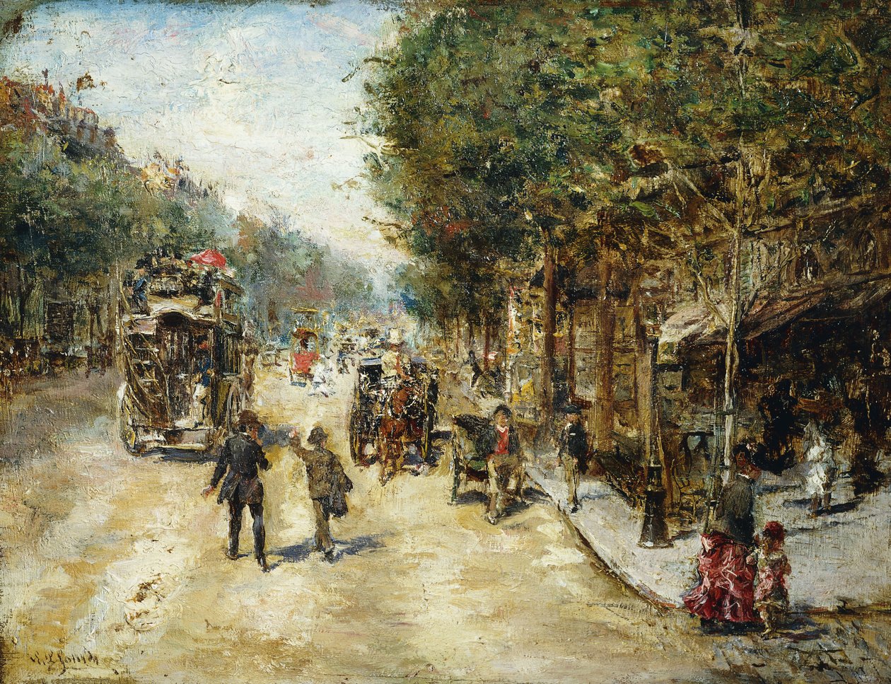 Grands Boulevards, Pariisi, tekijältä Eduardo Leon Garrido