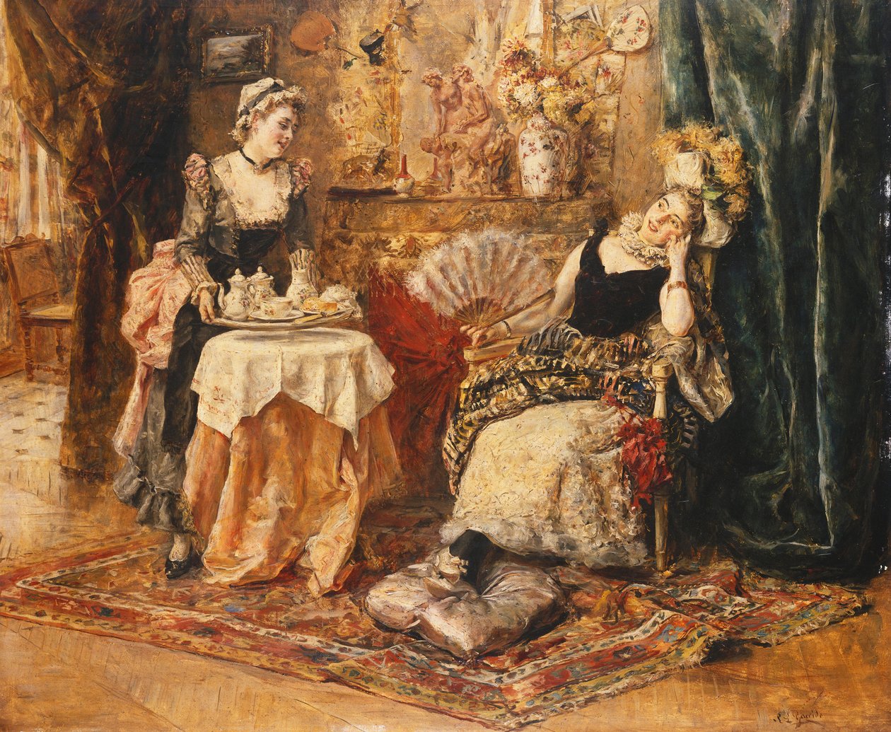 Teehetki, tekijältä Eduardo Leon Garrido