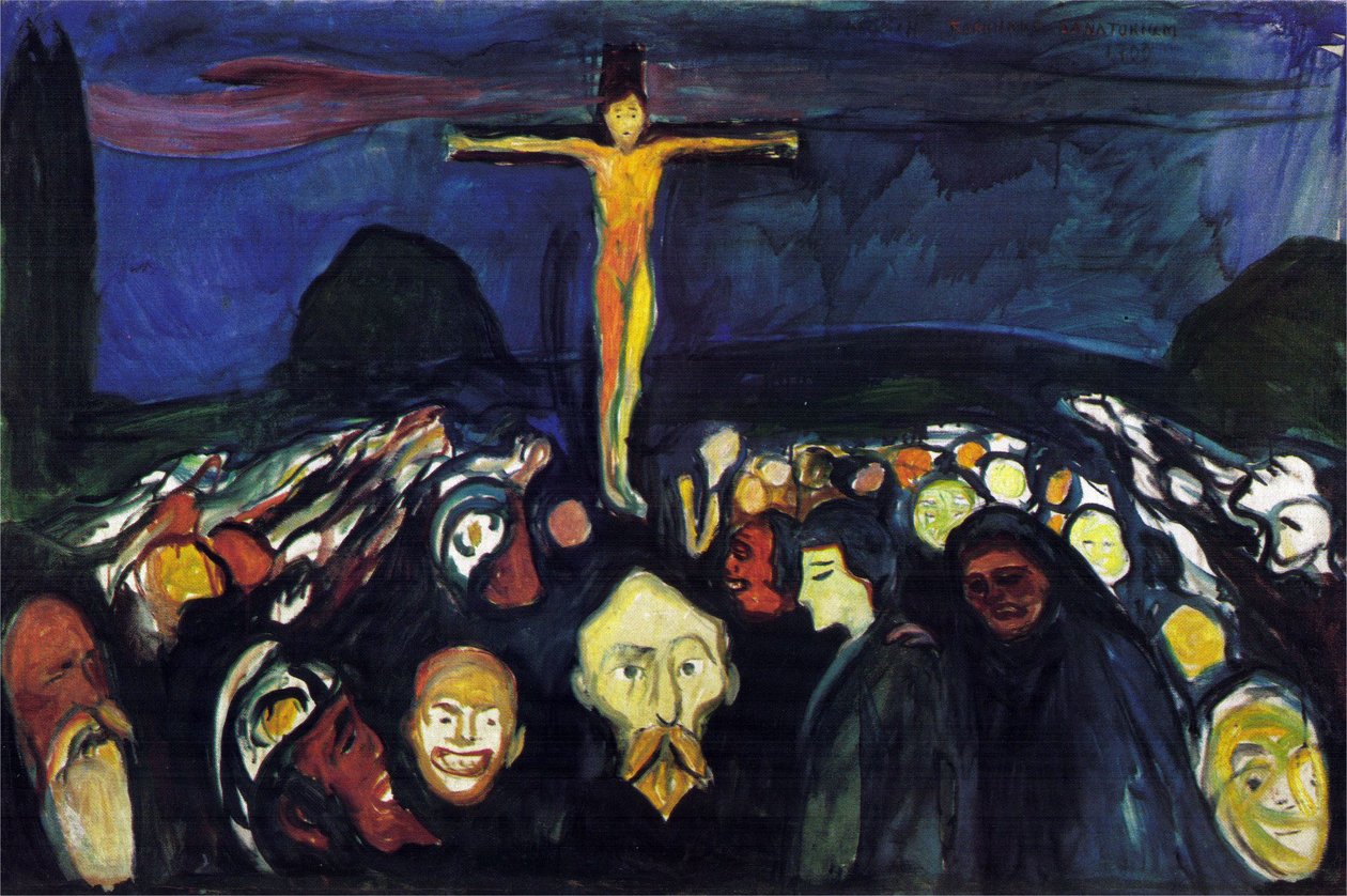 Golgota tekijältä Edvard Munch