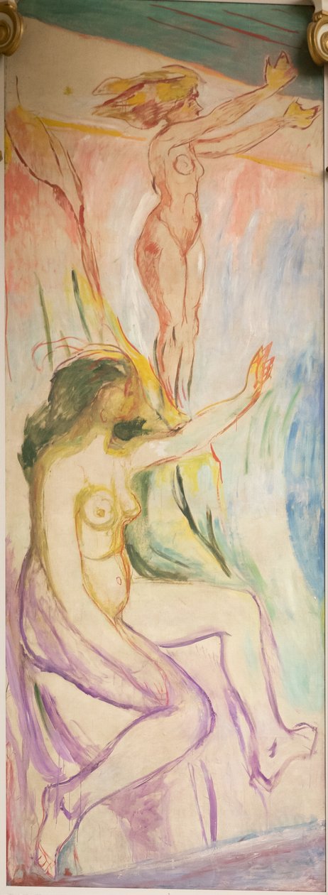 Kvinner vendt mot solen tekijältä Edvard Munch