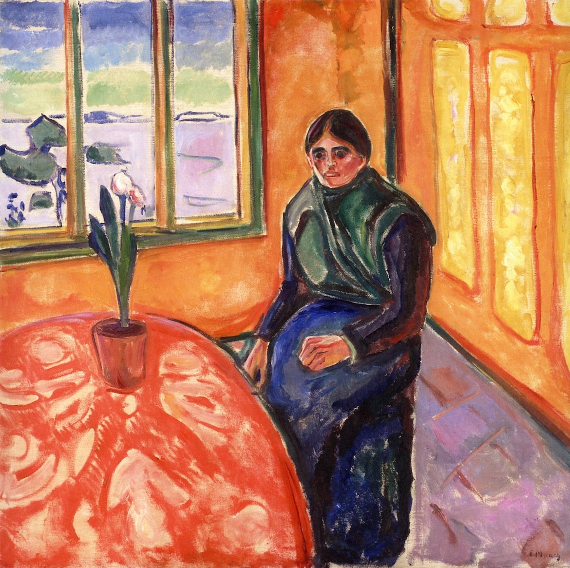 Melankoliaa tekijältä Edvard Munch