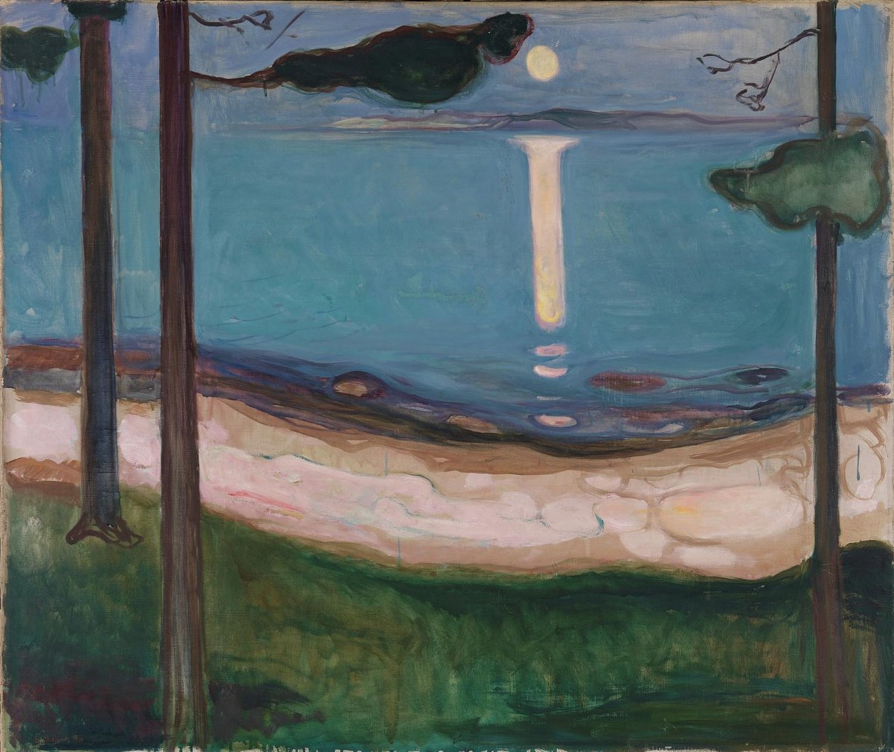 Kuunvalo tekijältä Edvard Munch