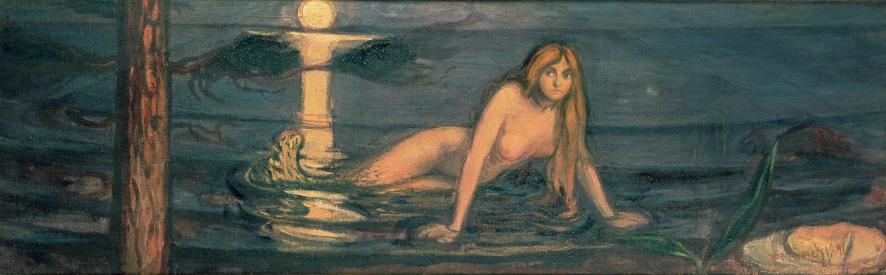 Lady from the Sea, 1896 tekijältä Edvard Munch