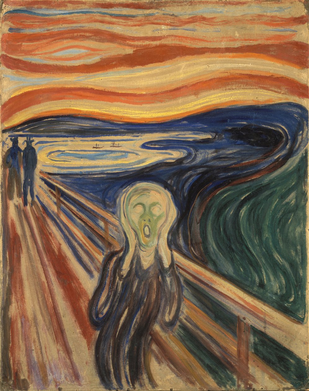 Huuto tekijältä Edvard Munch