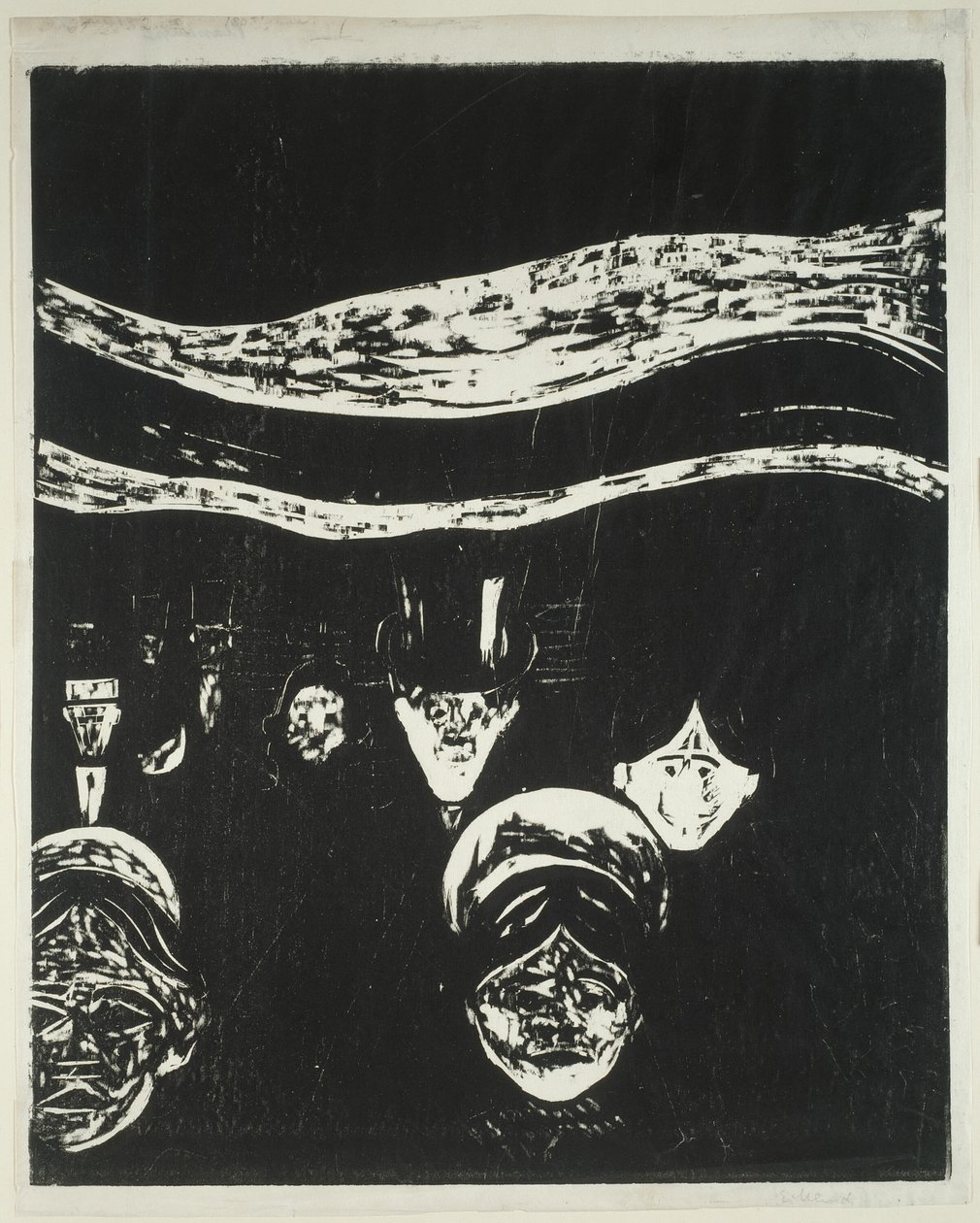 Ahdistus tekijältä Edvard Munch