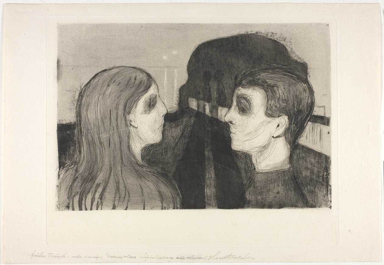 Nähtävyys II tekijältä Edvard Munch