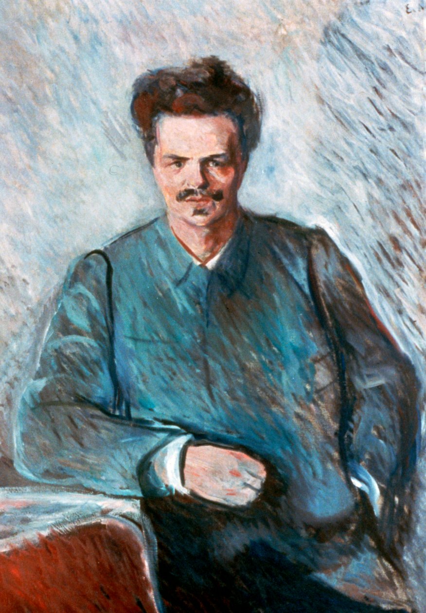 August Strindberg, 1892 tekijältä Edvard Munch