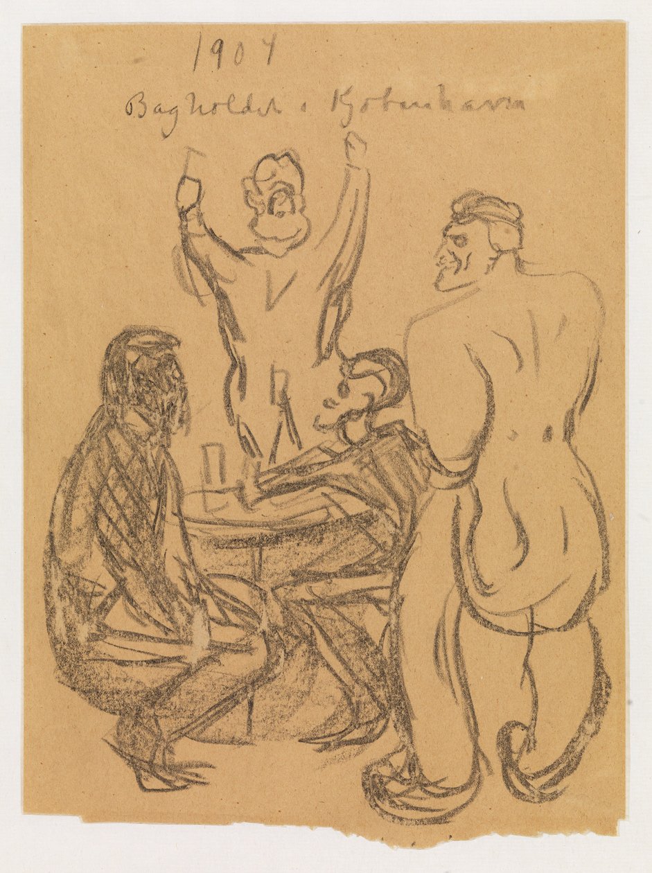 Väijytys Kööpenhaminassa tekijältä Edvard Munch