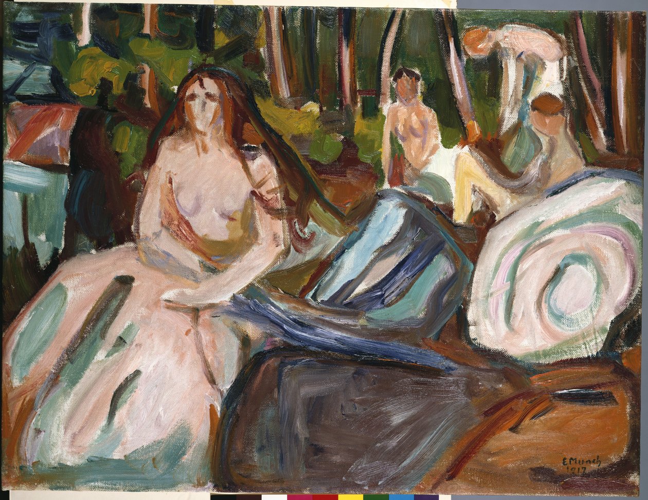 Uimarit tekijältä Edvard Munch