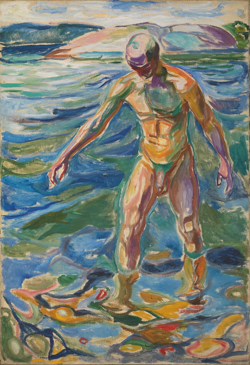 Uiva mies tekijältä Edvard Munch