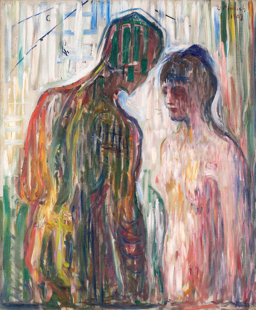 Cupid ja Psyche tekijältä Edvard Munch