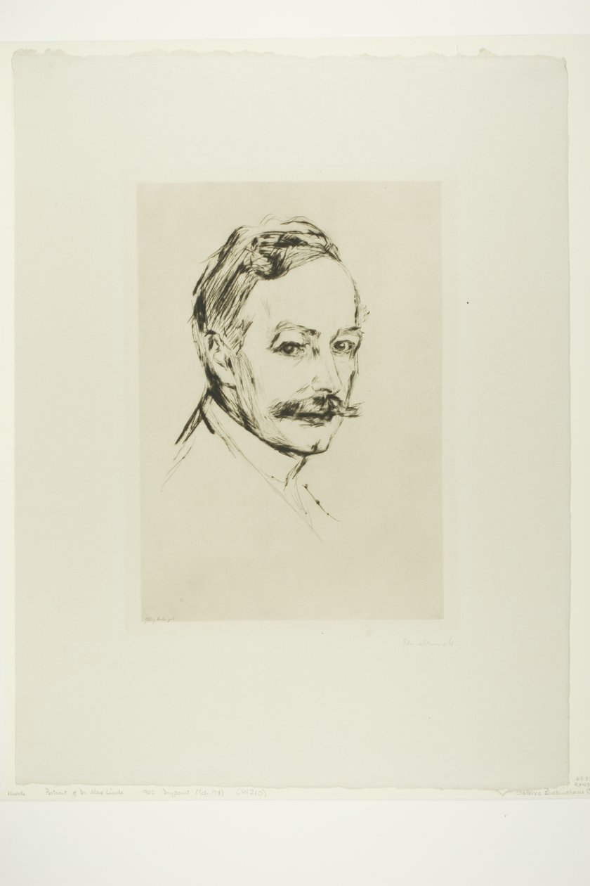Tohtori Max Linde tekijältä Edvard Munch