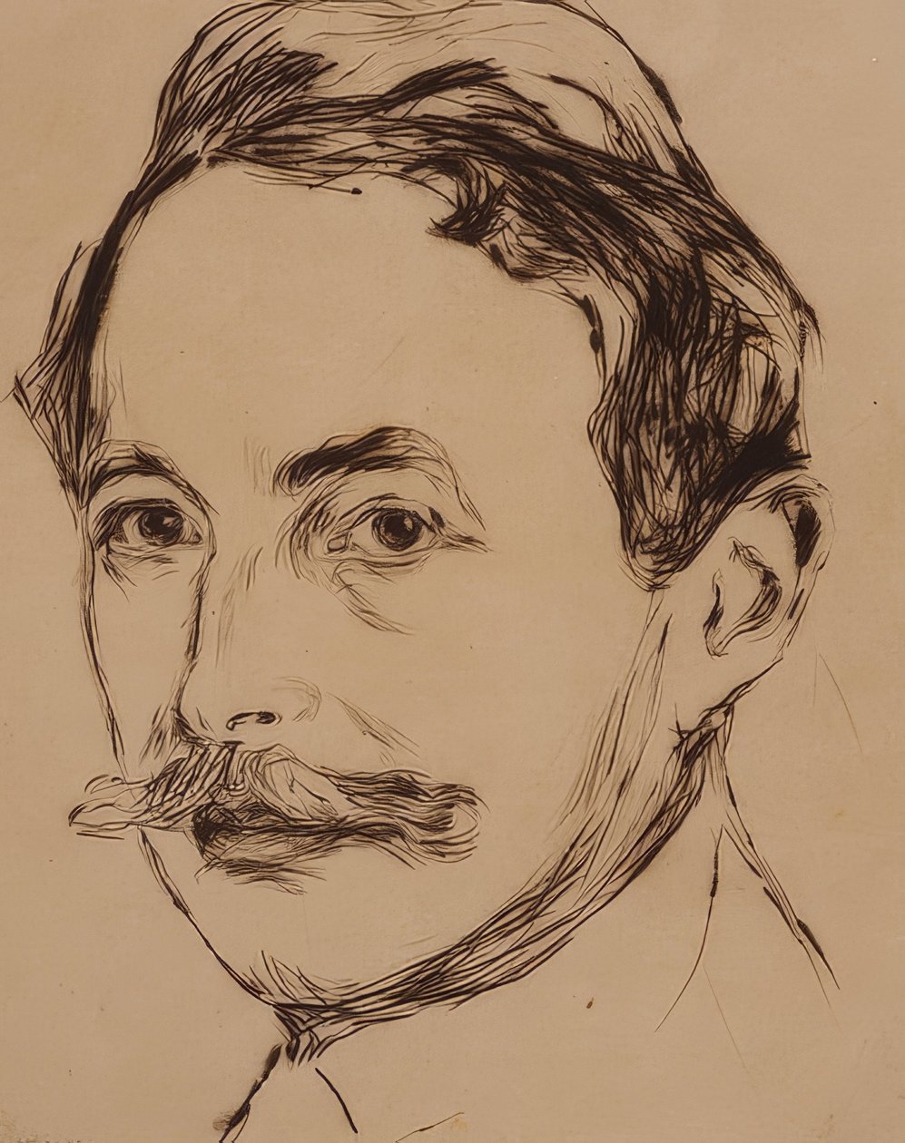 Tohtori Max Linde. 1902 tekijältä Edvard Munch