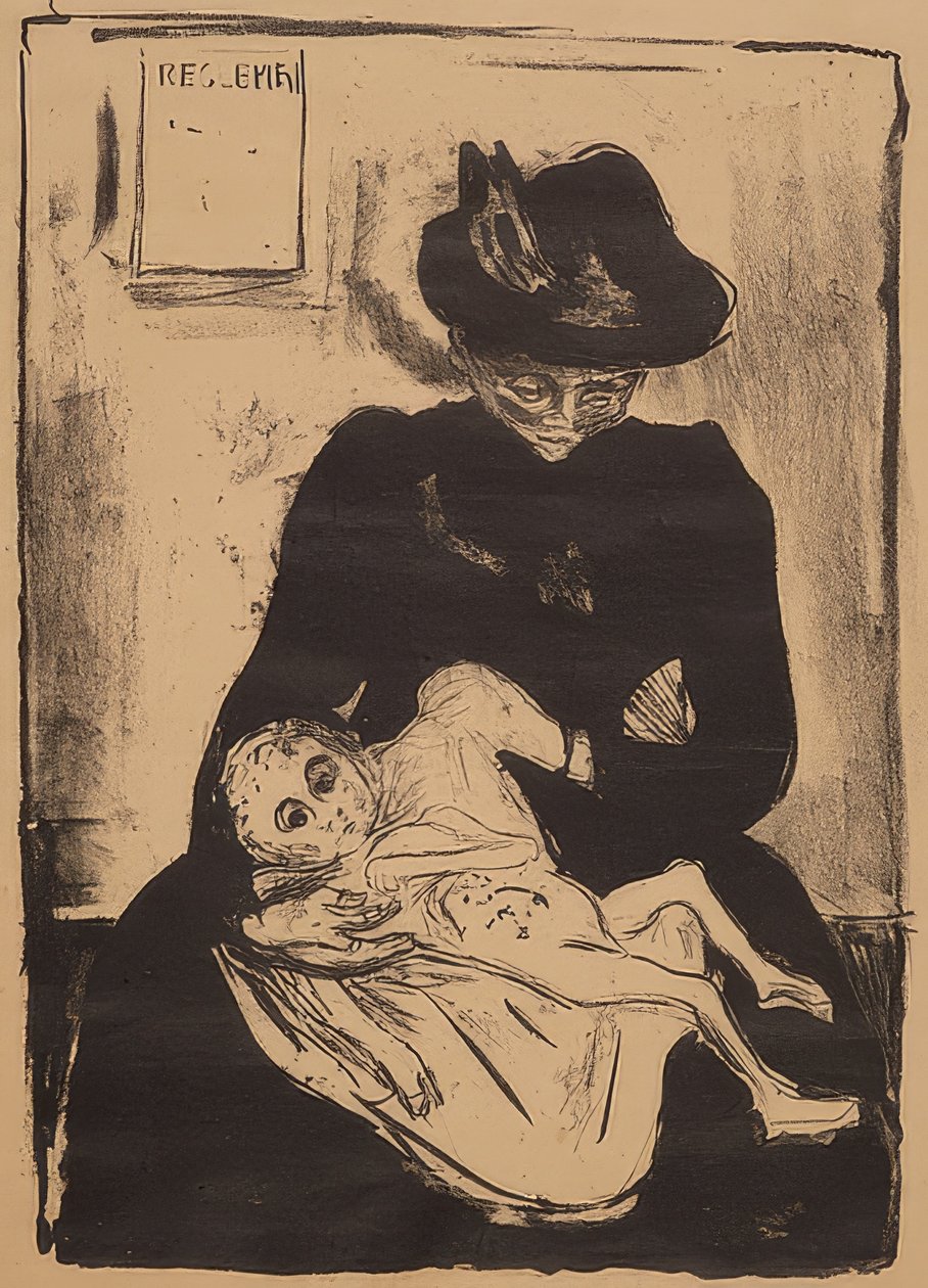 Perintö. 1916 tekijältä Edvard Munch