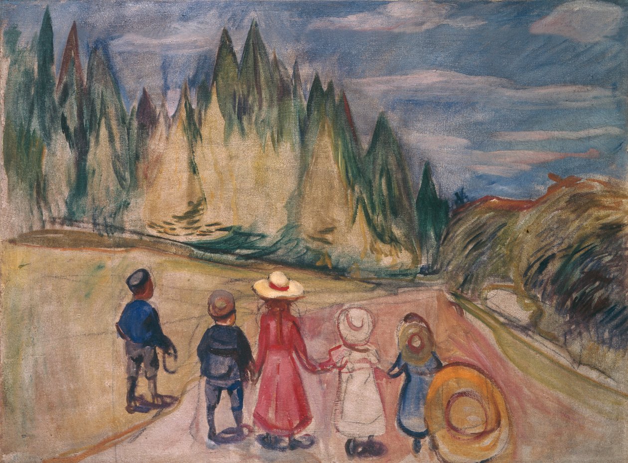 Satumetsä tekijältä Edvard Munch