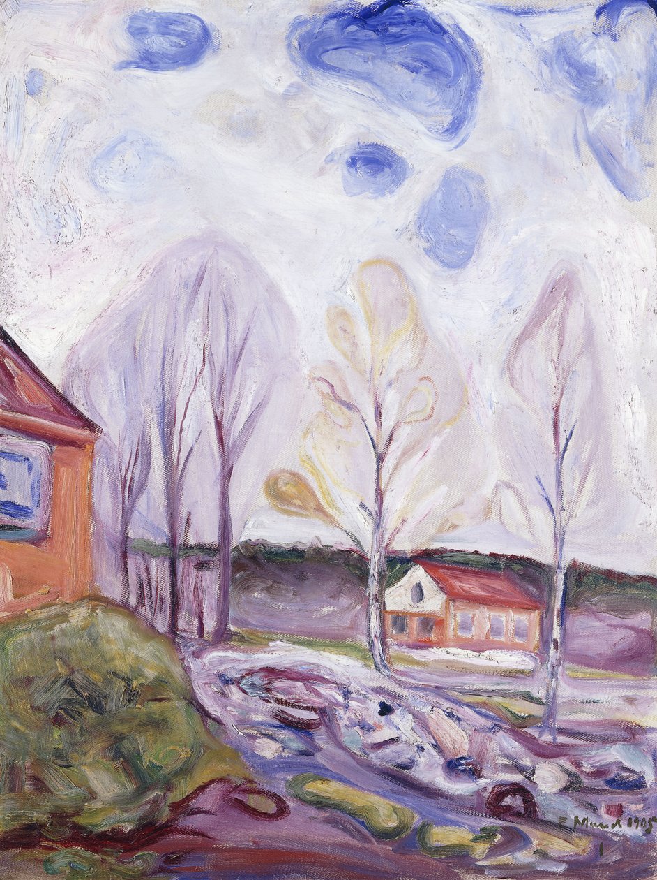 Fruhjahr Asgarstrand tekijältä Edvard Munch