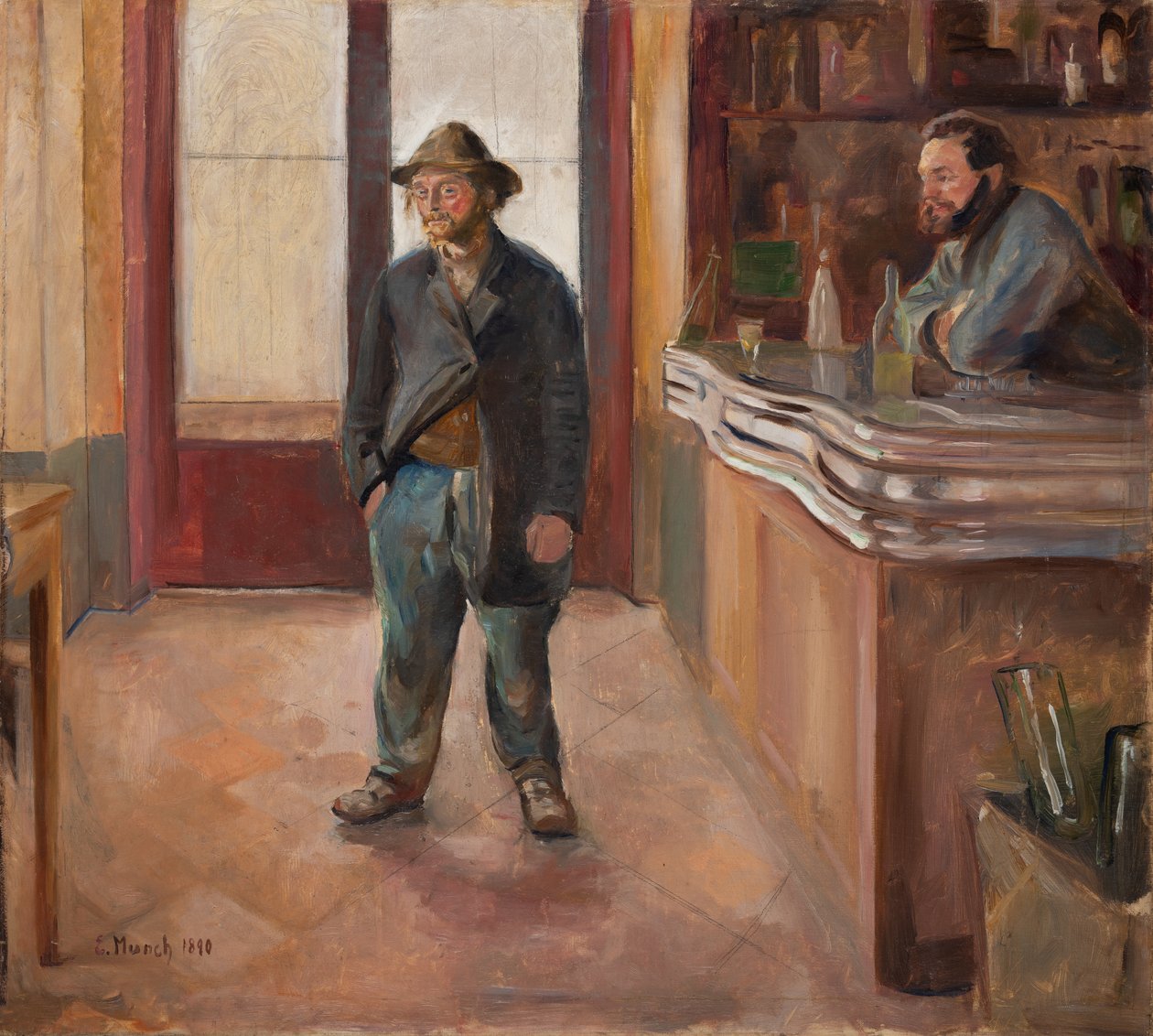 Tavernassa tekijältä Edvard Munch