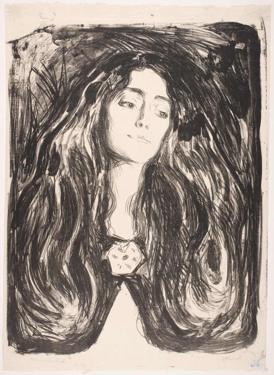 madonna tekijältä Edvard Munch