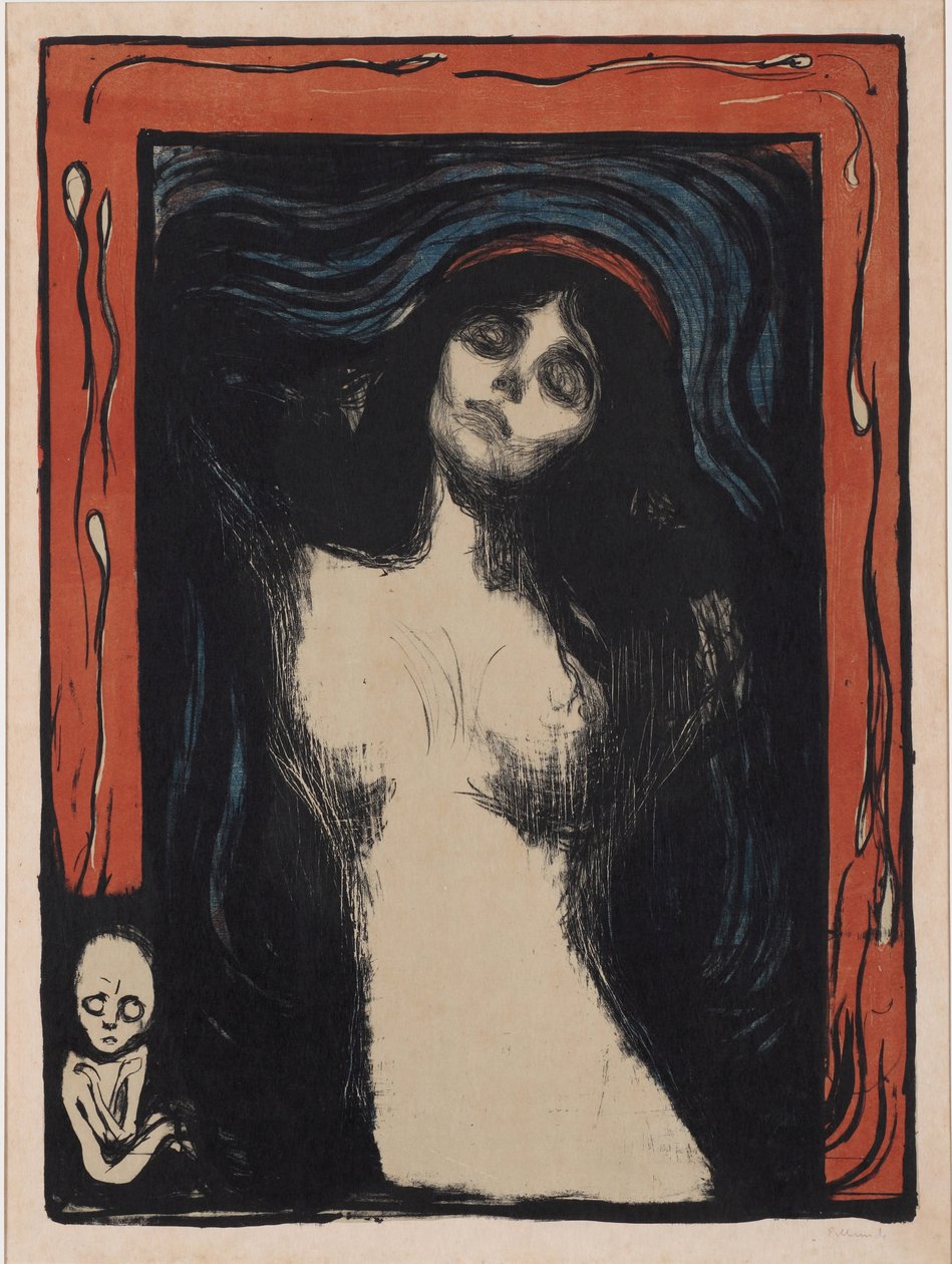 madonna tekijältä Edvard Munch
