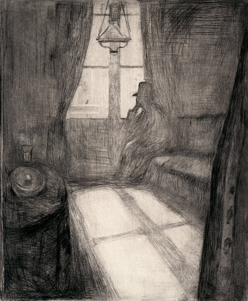 Moonlight (yö Saint-Cloudissa) tekijältä Edvard Munch