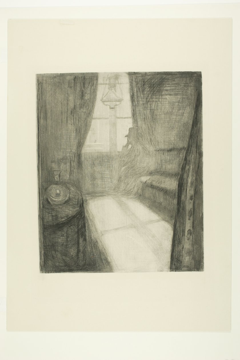 Kuutamo. Yö St Cloudissa tekijältä Edvard Munch