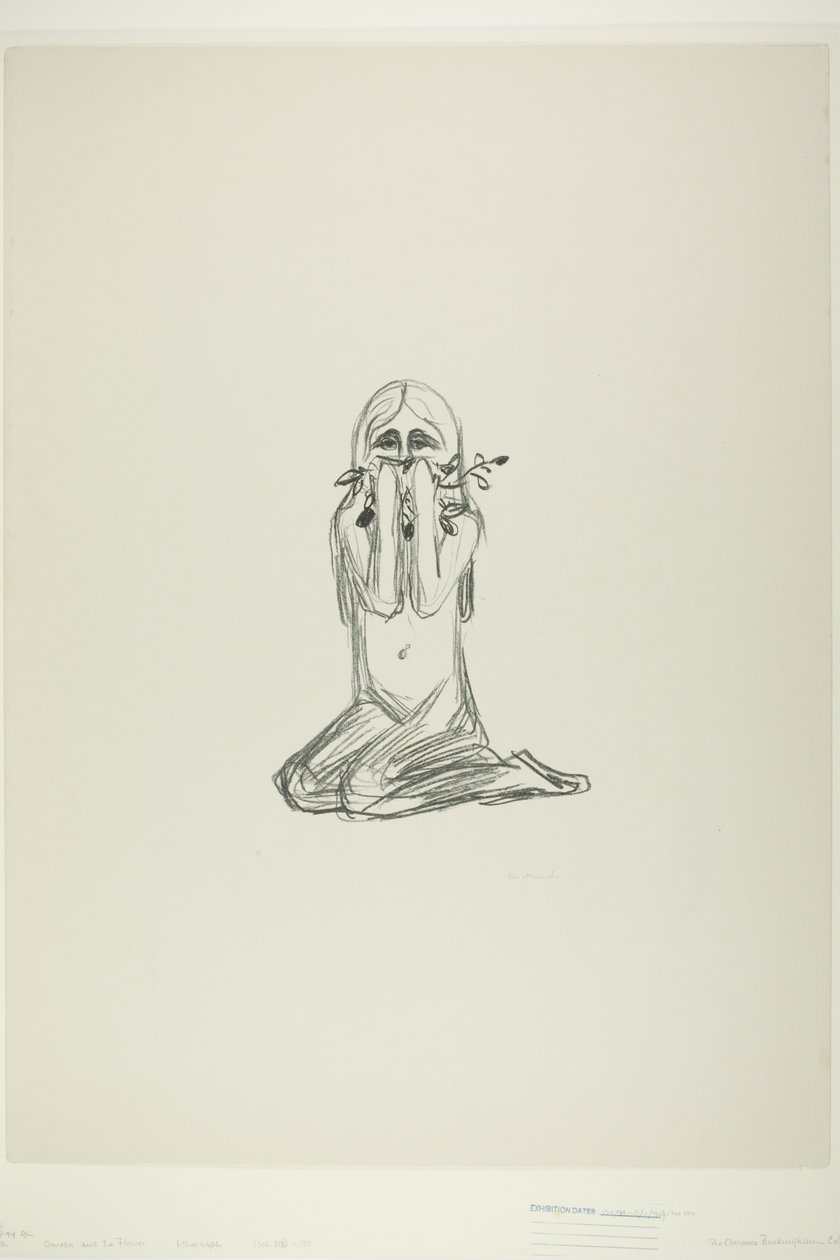 Omega ja kukka tekijältä Edvard Munch