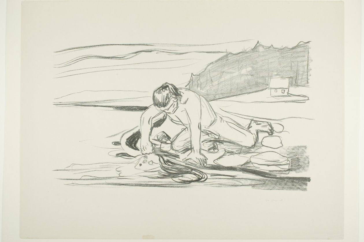 Omegan kuolema tekijältä Edvard Munch