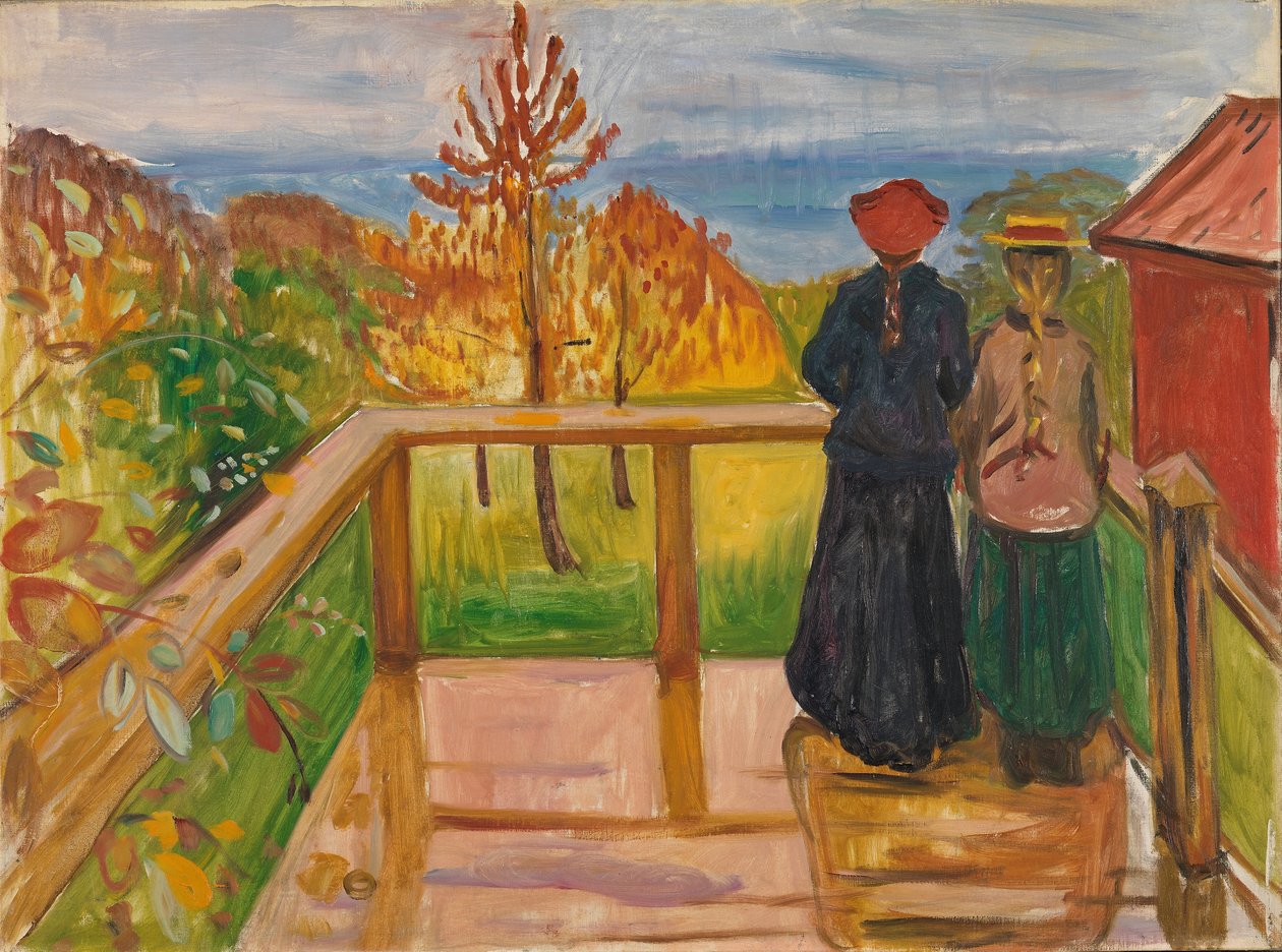Verannalla tekijältä Edvard Munch