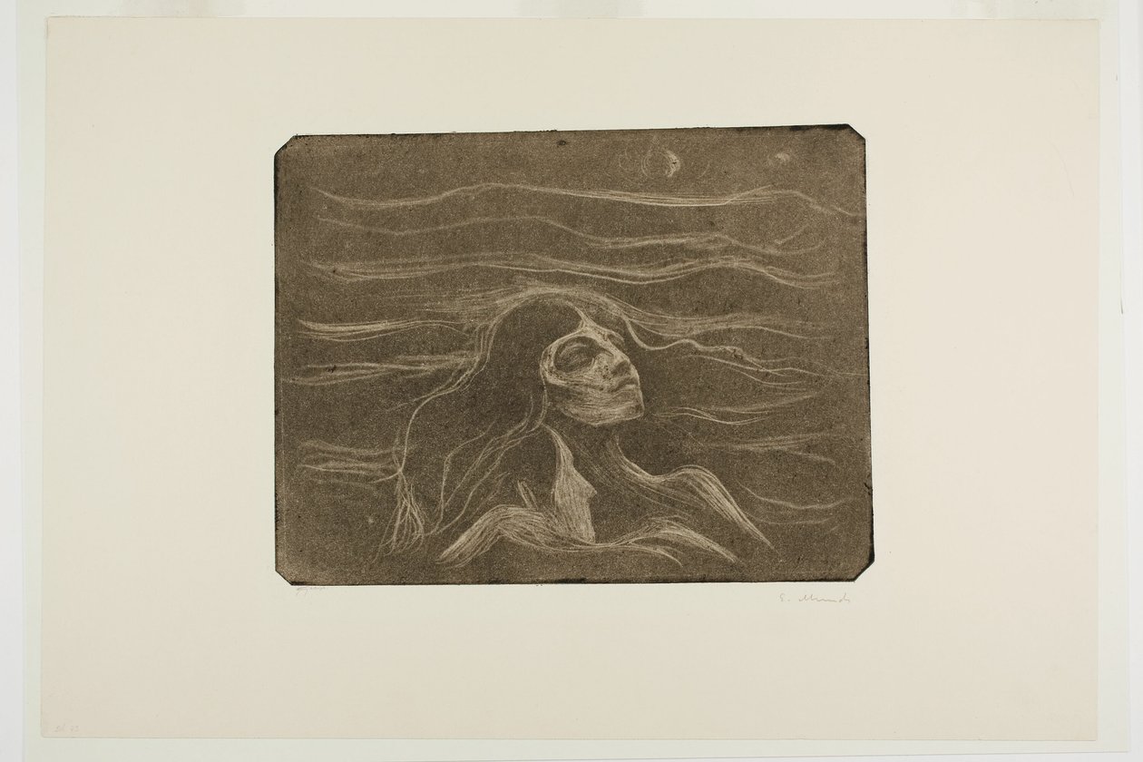 Rakkauden aalloilla tekijältä Edvard Munch