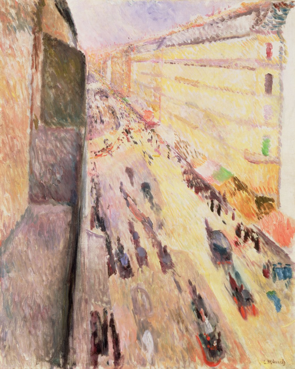 Huonekalut ja erilaiset esineet 1100- ja 1300-luvuilta tekijältä Edvard Munch