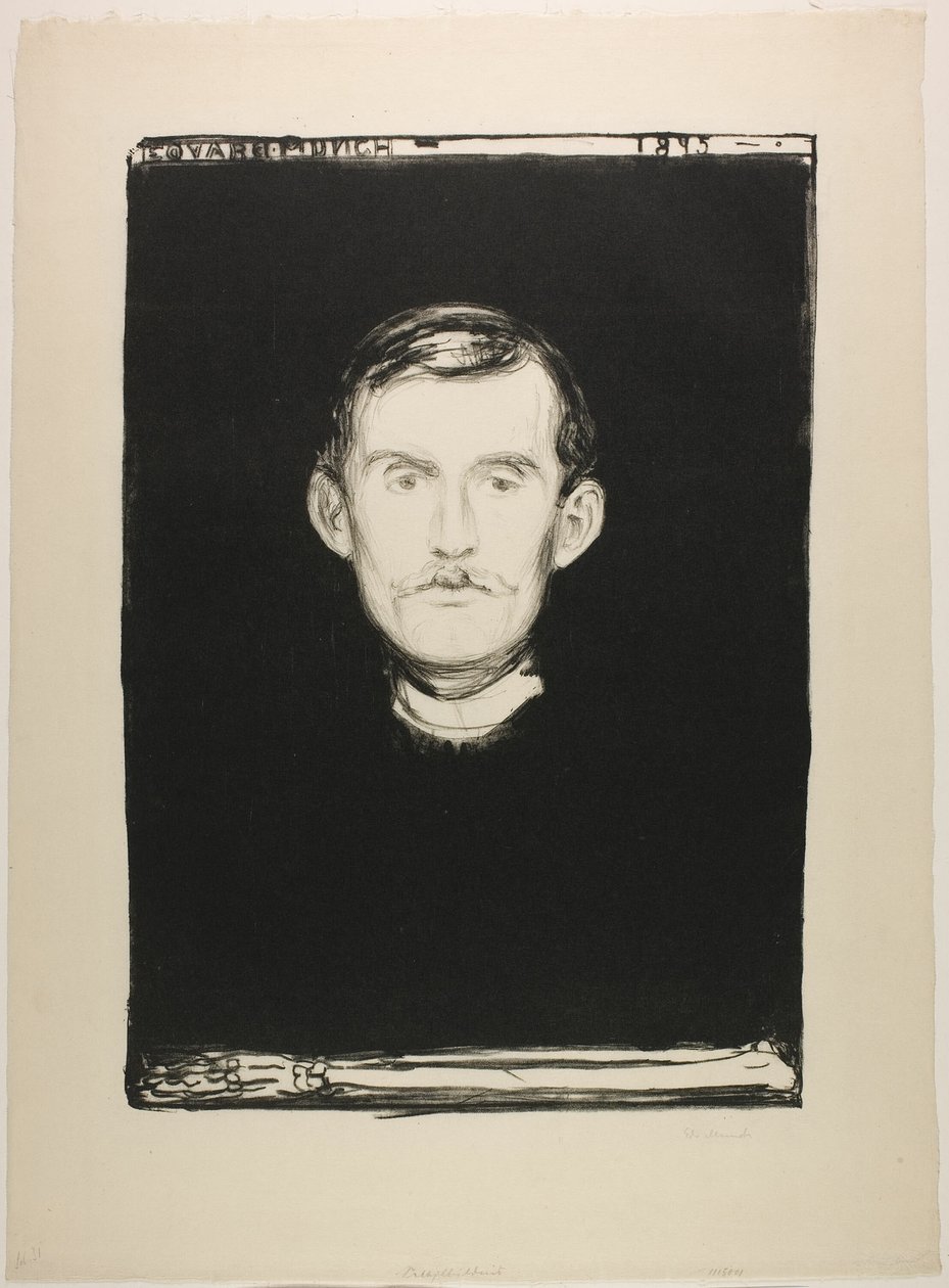 Omakuva tekijältä Edvard Munch