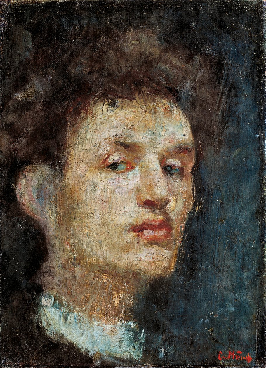 Omakuva tekijältä Edvard Munch
