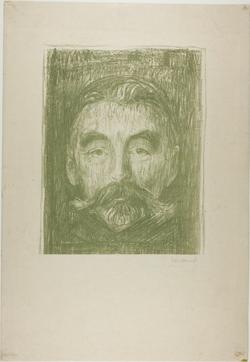 Stephane Mallarme tekijältä Edvard Munch