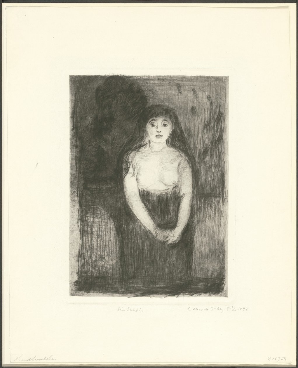 Mallin tutkimus tekijältä Edvard Munch