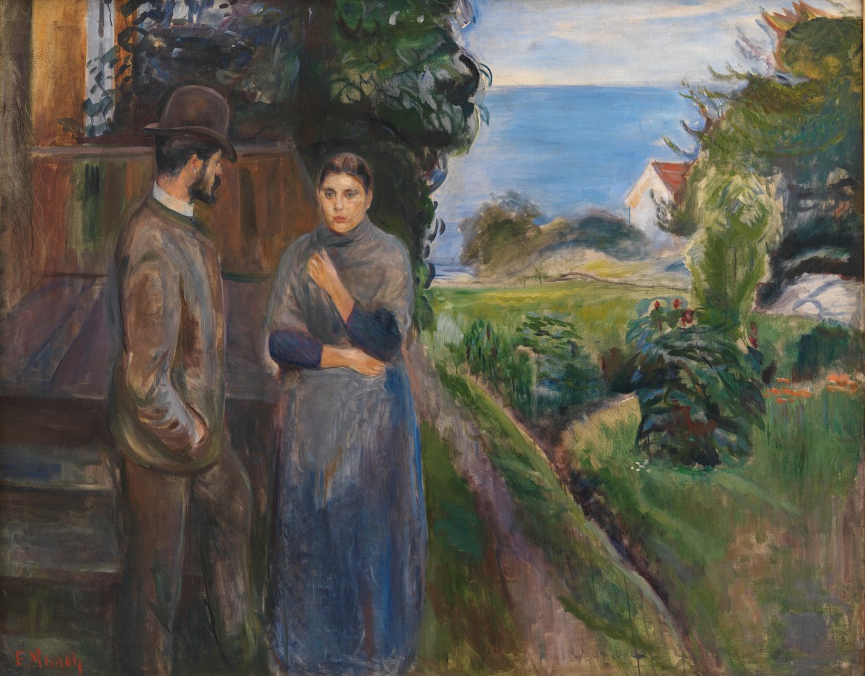 Kesä Ilta tekijältä Edvard Munch